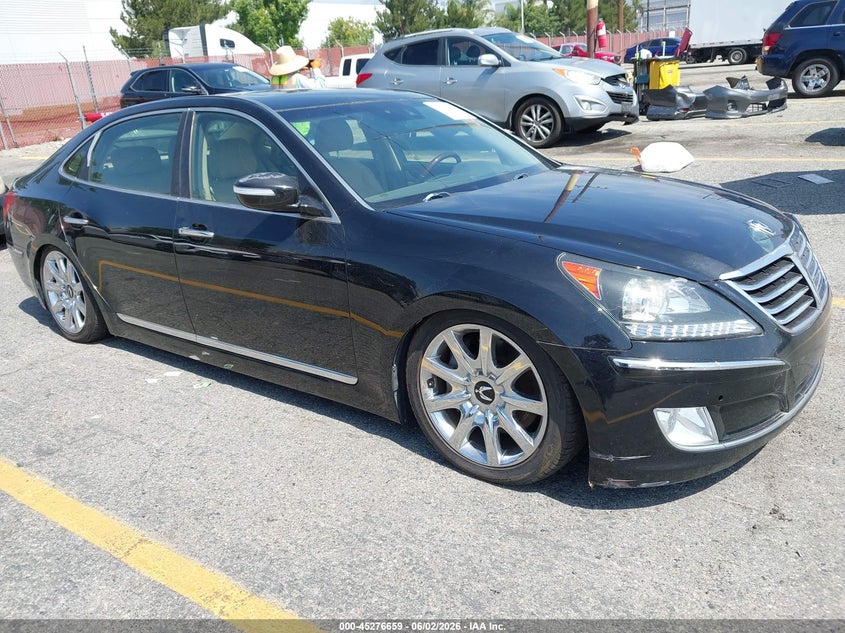 2012 Hyundai Equus VIN KMHGH4JH6CU054267 IAAI salvage auction — NORMAL WEAR, Clear - Dealer Only (California), sold $825 on 2026-07-14 (photo 1)