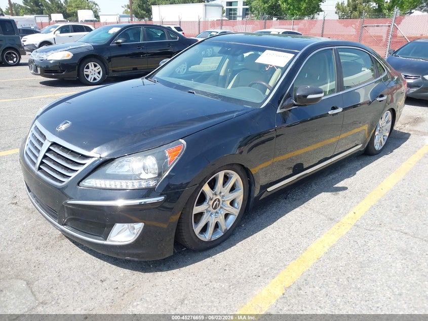 2012 Hyundai Equus VIN KMHGH4JH6CU054267 IAAI salvage auction — NORMAL WEAR, Clear - Dealer Only (California), sold $825 on 2026-07-14 (photo 2)