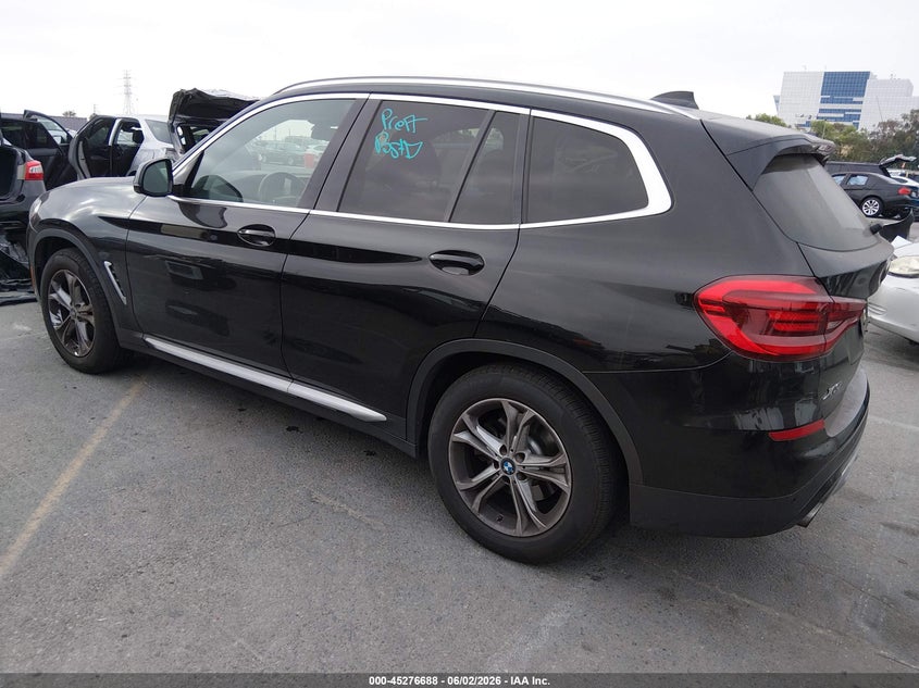 2021 BMW X3 VIN 5UXTY3C09M9E29997 IAAI salvage auction — RIGHT REAR, Salvage Title, sold $9,100 on 2026-07-09 (photo 3)
