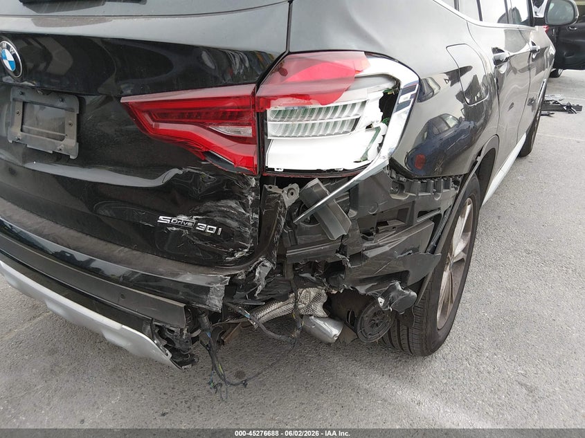 2021 BMW X3 VIN 5UXTY3C09M9E29997 IAAI salvage auction — RIGHT REAR, Salvage Title, sold $9,100 on 2026-07-09 (photo 6)