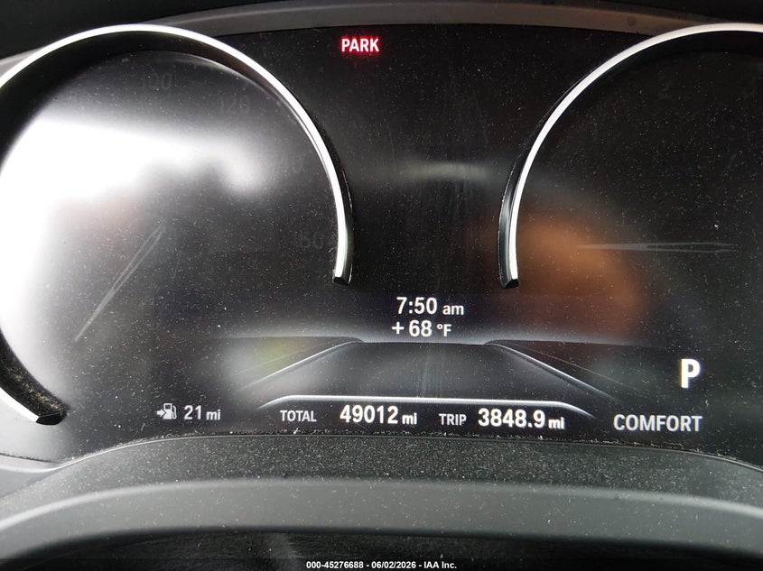 2021 BMW X3 VIN 5UXTY3C09M9E29997 IAAI salvage auction — RIGHT REAR, Salvage Title, sold $9,100 on 2026-07-09 (photo 7)