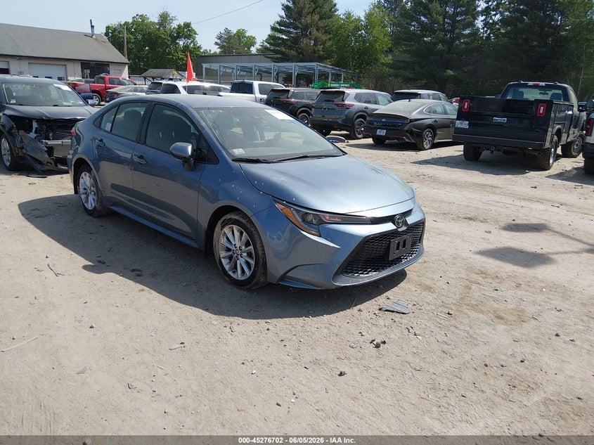 2022 Toyota Corolla VIN JTDVPMAE1NJ212264 IAAI salvage auction — LEFT SIDE, Salvage Title, sold $4,050 on 2026-07-22 (photo 1)