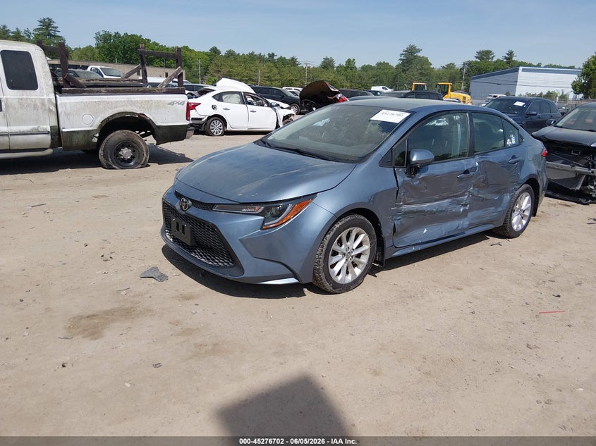 2022 Toyota Corolla VIN JTDVPMAE1NJ212264 IAAI salvage auction — LEFT SIDE, Salvage Title, sold $4,050 on 2026-07-22 (photo 2)