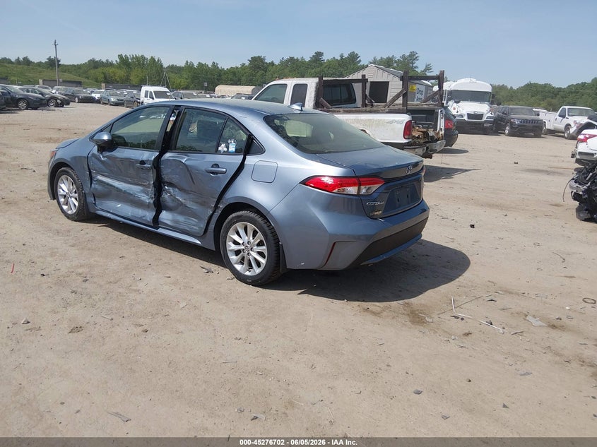 2022 Toyota Corolla VIN JTDVPMAE1NJ212264 IAAI salvage auction — LEFT SIDE, Salvage Title, sold $4,050 on 2026-07-22 (photo 3)