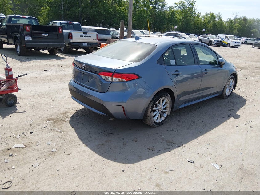 2022 Toyota Corolla VIN JTDVPMAE1NJ212264 IAAI salvage auction — LEFT SIDE, Salvage Title, sold $4,050 on 2026-07-22 (photo 4)