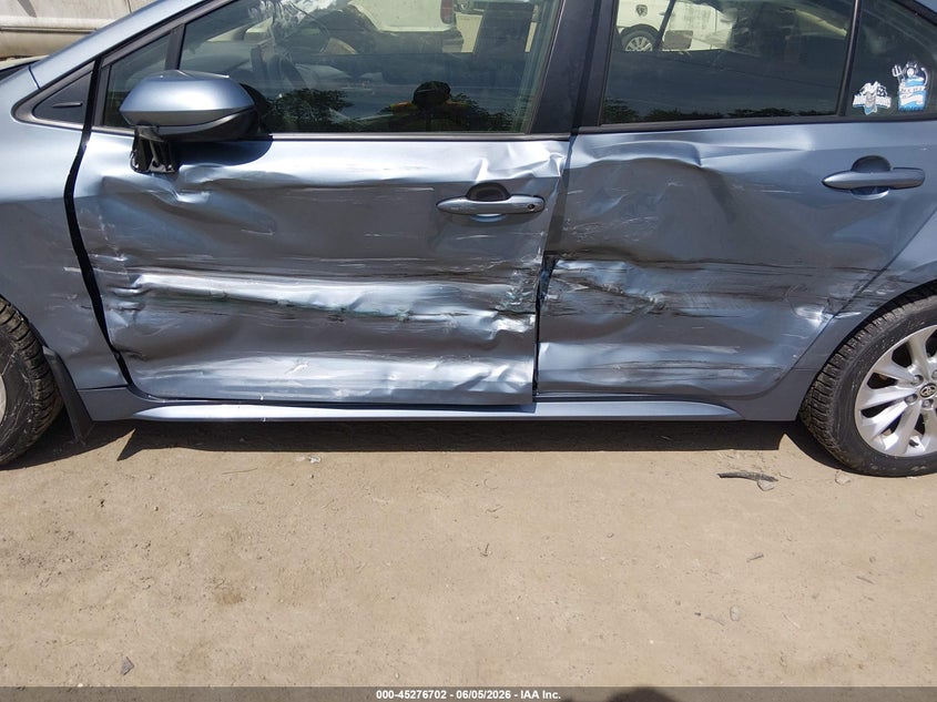 2022 Toyota Corolla VIN JTDVPMAE1NJ212264 IAAI salvage auction — LEFT SIDE, Salvage Title, sold $4,050 on 2026-07-22 (photo 6)