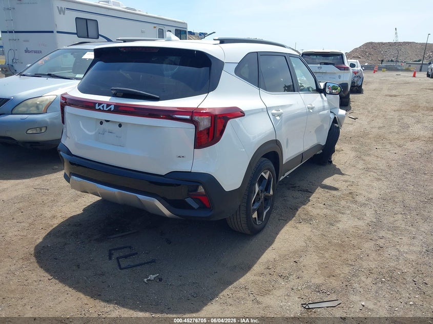 2025 Kia Seltos VIN KNDERCAA2S7708829 IAAI salvage auction — FRONT END, Mv-907A (New York), sold $3,750 on 2026-07-07 (photo 4)