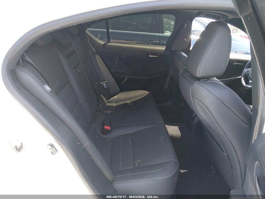 2024 Lexus Is VIN JTHGZ1B21R5079749 IAAI salvage auction — FRONT & REAR, Salvage Title, sold $7,350 on 2026-07-16 (photo 8)