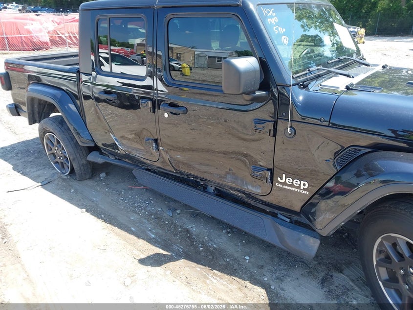 2022 Jeep Gladiator VIN 1C6HJTFG8NL131826 IAAI salvage auction — RIGHT SIDE, Salvage (Georgia), sold $11,300 on 2026-07-31 (photo 6)