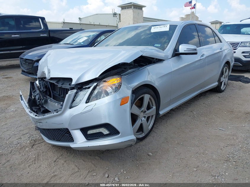 2010 Mercedes-benz E-klasse VIN WDDHF5GBXAA173256 IAAI salvage auction — FRONT END, Salvage (Texas), sold $925 on 2026-07-06 (photo 2)