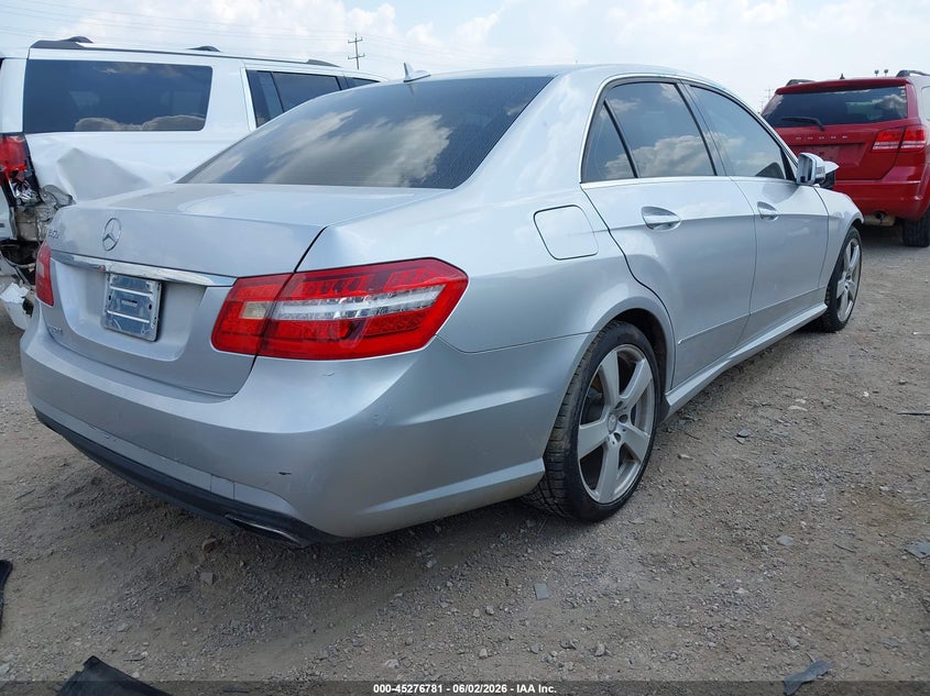 2010 Mercedes-benz E-klasse VIN WDDHF5GBXAA173256 IAAI salvage auction — FRONT END, Salvage (Texas), sold $925 on 2026-07-06 (photo 4)
