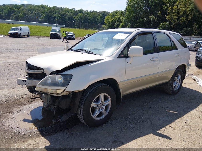 2000 Lexus Rx 300 VIN JT6GF10U3Y0060752 IAAI salvage auction — FRONT END, Salvage (Tennessee), sold $300 on 2026-07-15 (photo 2)