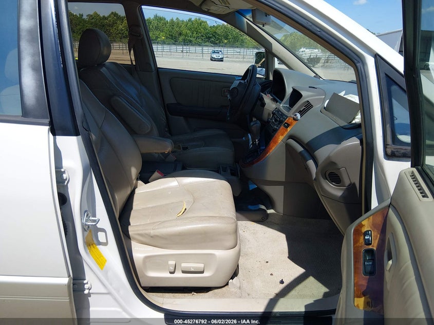 2000 Lexus Rx 300 VIN JT6GF10U3Y0060752 IAAI salvage auction — FRONT END, Salvage (Tennessee), sold $300 on 2026-07-15 (photo 5)