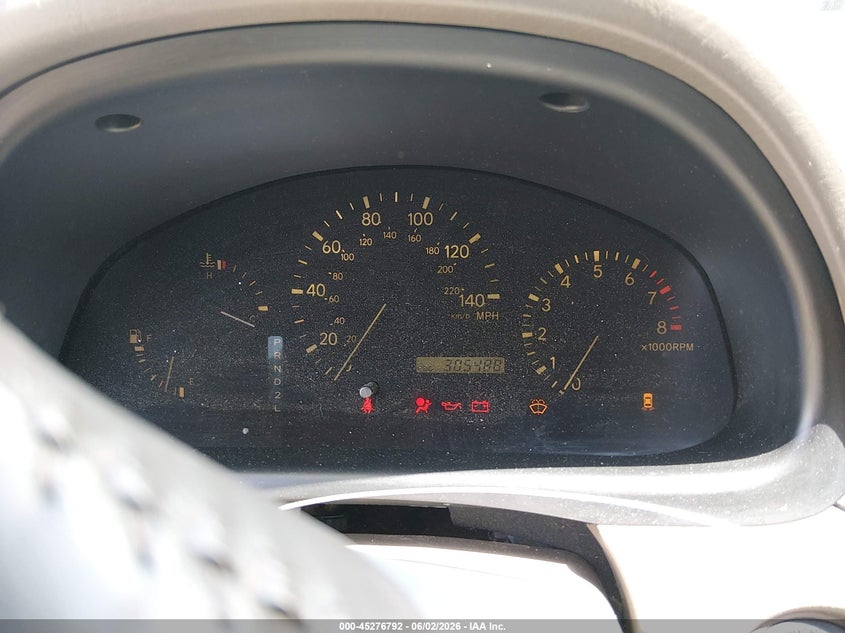 2000 Lexus Rx 300 VIN JT6GF10U3Y0060752 IAAI salvage auction — FRONT END, Salvage (Tennessee), sold $300 on 2026-07-15 (photo 7)