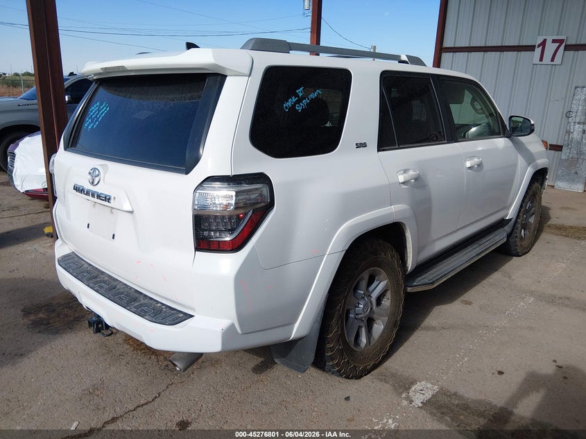 2018 Toyota 4runner VIN JTEBU5JR9J5529177 IAAI salvage auction — LEFT SIDE, Original (Texas), sold $13,150 on 2026-07-22 (photo 4)
