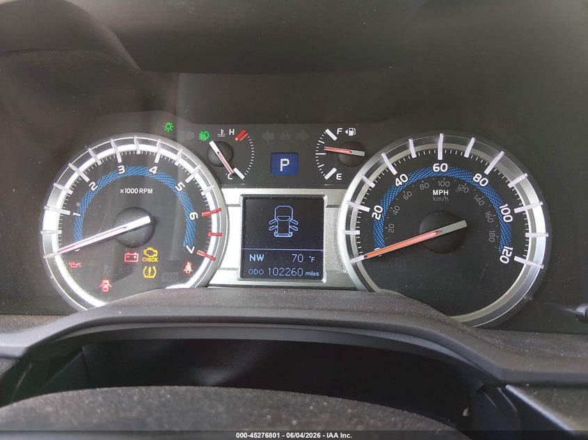 2018 Toyota 4runner VIN JTEBU5JR9J5529177 IAAI salvage auction — LEFT SIDE, Original (Texas), sold $13,150 on 2026-07-22 (photo 7)