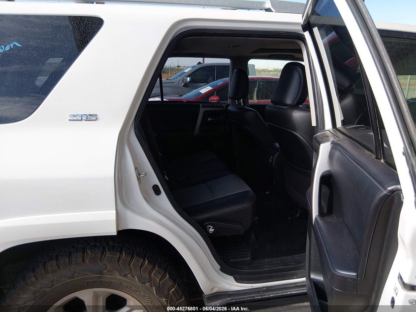 2018 Toyota 4runner VIN JTEBU5JR9J5529177 IAAI salvage auction — LEFT SIDE, Original (Texas), sold $13,150 on 2026-07-22 (photo 8)