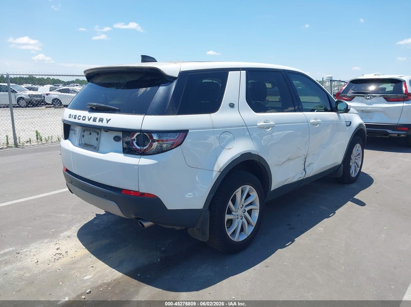 2017 Land rover Discovery sport VIN SALCR2BG2HH664718 IAAI salvage auction — RIGHT SIDE, Salvage (North Carolina), sold $3,550 on 2026-07-29 (photo 4)