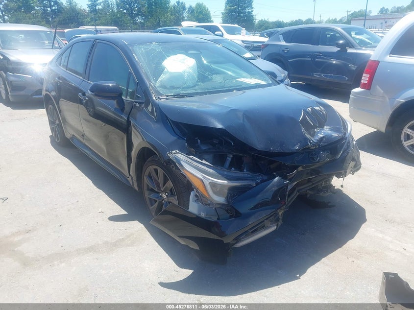 2023 Toyota Corolla VIN JTDS4MCE3PJ101470 IAAI salvage auction — FRONT END, Salvage Title, sold $3,150 on 2026-07-29 (photo 1)