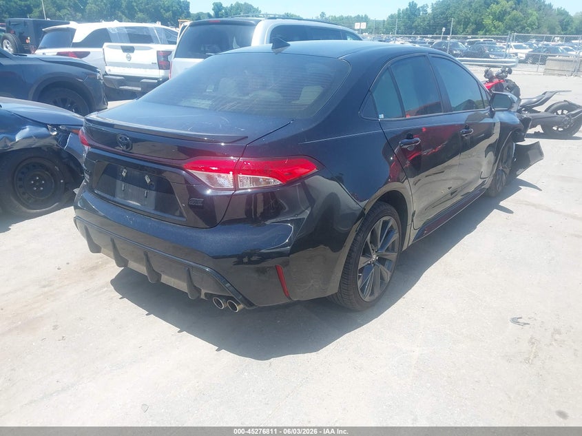 2023 Toyota Corolla VIN JTDS4MCE3PJ101470 IAAI salvage auction — FRONT END, Salvage Title, sold $3,150 on 2026-07-29 (photo 4)