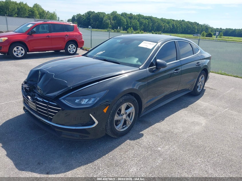 2020 Hyundai Sonata VIN 5NPEG4JA6LH056287 IAAI salvage auction — FRONT END, Salvage Title, sold $3,650 on 2026-07-16 (photo 2)