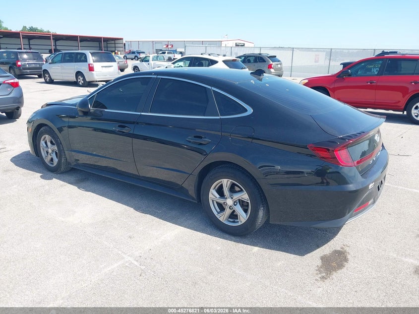 2020 Hyundai Sonata VIN 5NPEG4JA6LH056287 IAAI salvage auction — FRONT END, Salvage Title, sold $3,650 on 2026-07-16 (photo 3)