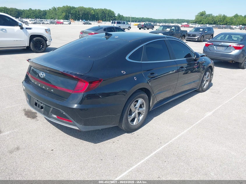 2020 Hyundai Sonata VIN 5NPEG4JA6LH056287 IAAI salvage auction — FRONT END, Salvage Title, sold $3,650 on 2026-07-16 (photo 4)