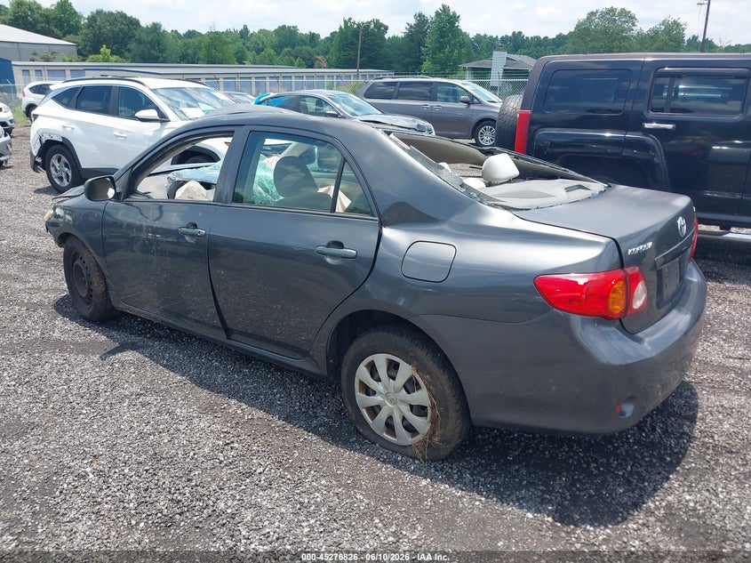 2009 Toyota Corolla VIN JTDBL40E999073301 IAAI salvage auction — ROLLOVER, Salvage (South Carolina), sold $625 on 2026-07-07 (photo 3)