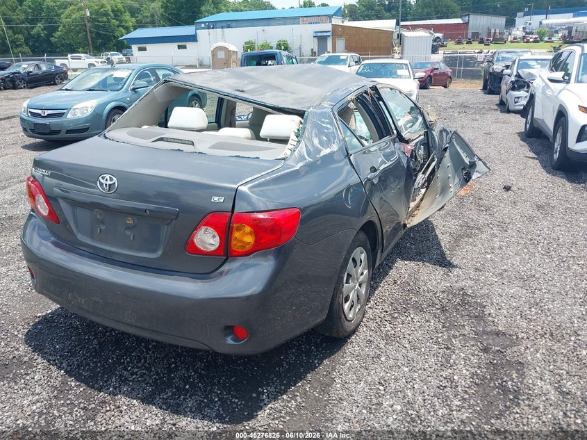 2009 Toyota Corolla VIN JTDBL40E999073301 IAAI salvage auction — ROLLOVER, Salvage (South Carolina), sold $625 on 2026-07-07 (photo 4)