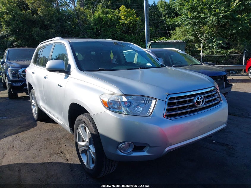 2008 Toyota Highlander VIN JTEDS42A682068176 IAAI salvage auction — NORMAL WEAR, Clear (North Carolina), sold $2,175 on 2026-07-09 (photo 1)
