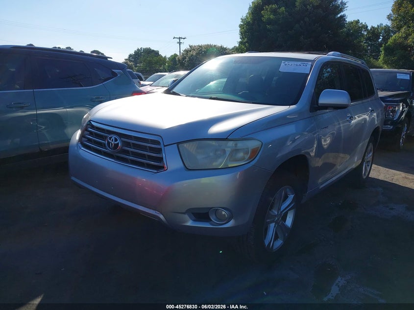 2008 Toyota Highlander VIN JTEDS42A682068176 IAAI salvage auction — NORMAL WEAR, Clear (North Carolina), sold $2,175 on 2026-07-09 (photo 2)