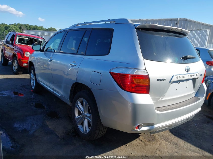 2008 Toyota Highlander VIN JTEDS42A682068176 IAAI salvage auction — NORMAL WEAR, Clear (North Carolina), sold $2,175 on 2026-07-09 (photo 3)