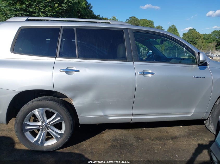 2008 Toyota Highlander VIN JTEDS42A682068176 IAAI salvage auction — NORMAL WEAR, Clear (North Carolina), sold $2,175 on 2026-07-09 (photo 6)