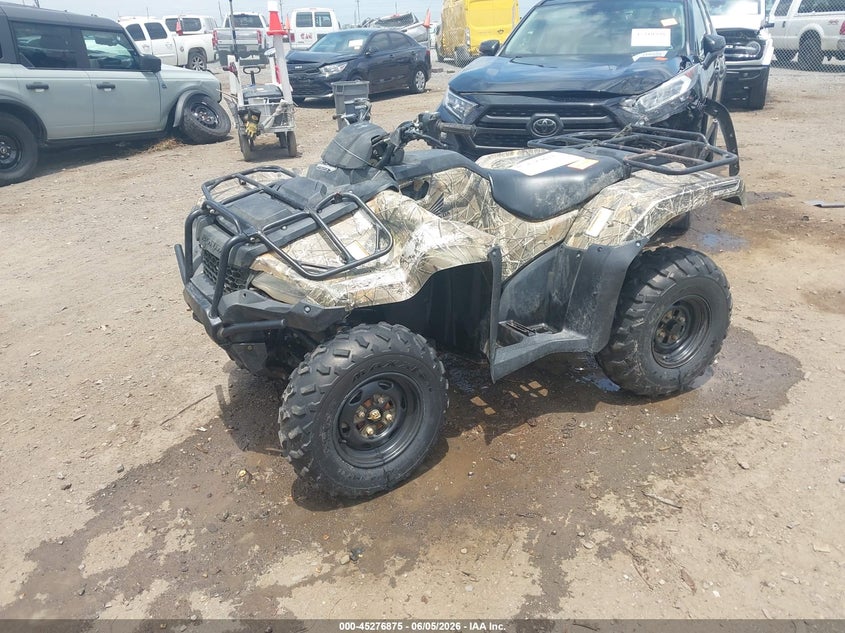 2018 Honda Trx VIN 1HFTE47E1J4300153 IAAI salvage auction — ROLLOVER, Clear (Arkansas), sold $2,200 on 2026-07-08 (photo 5)