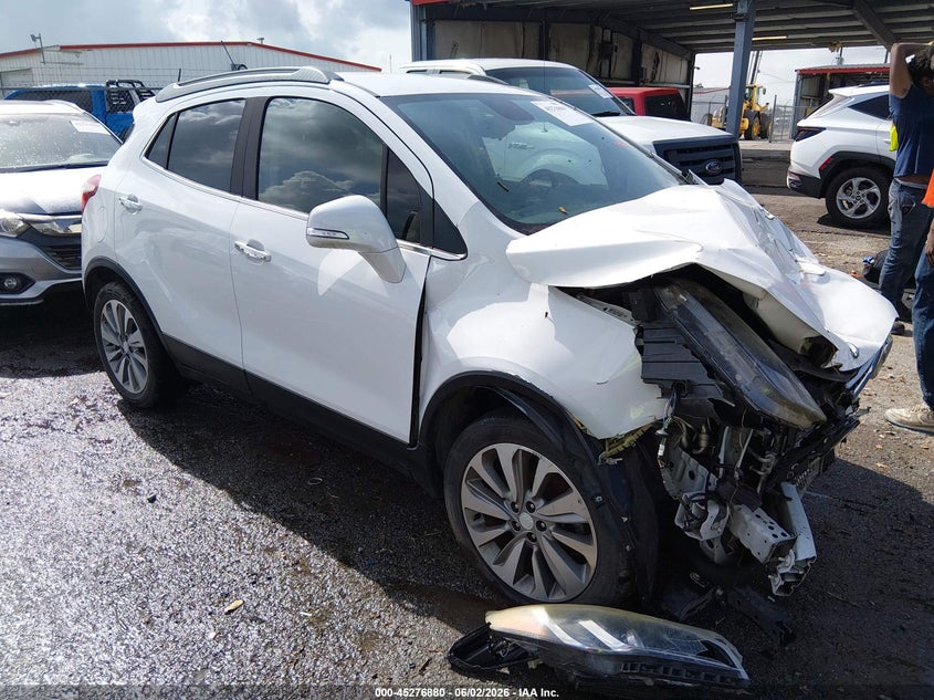 2017 Buick Encore VIN KL4CJASBXHB073062 IAAI salvage auction — NORMAL WEAR, Salvage (Louisiana), sold $25 on 2026-07-28 (photo 1)