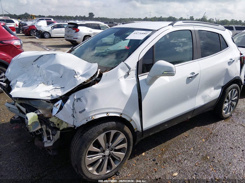 2017 Buick Encore VIN KL4CJASBXHB073062 IAAI salvage auction — NORMAL WEAR, Salvage (Louisiana), sold $25 on 2026-07-28 (photo 2)