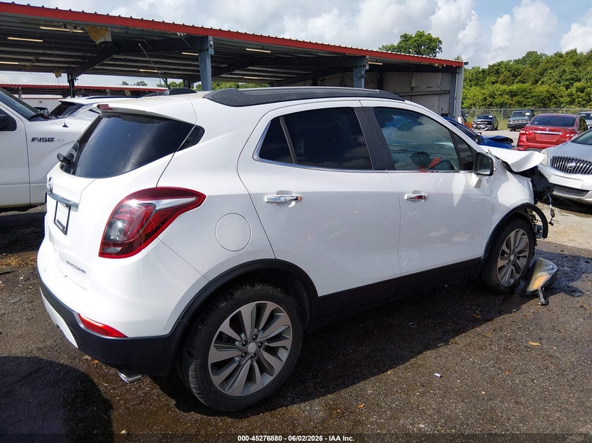 2017 Buick Encore VIN KL4CJASBXHB073062 IAAI salvage auction — NORMAL WEAR, Salvage (Louisiana), sold $25 on 2026-07-28 (photo 4)