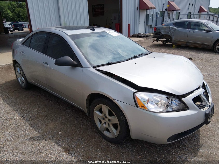 2008 Pontiac G6 VIN 1G2ZG57B584137855 IAAI salvage auction — FRONT END, Salvage (Louisiana), sold $225 on 2026-08-29 (photo 1)