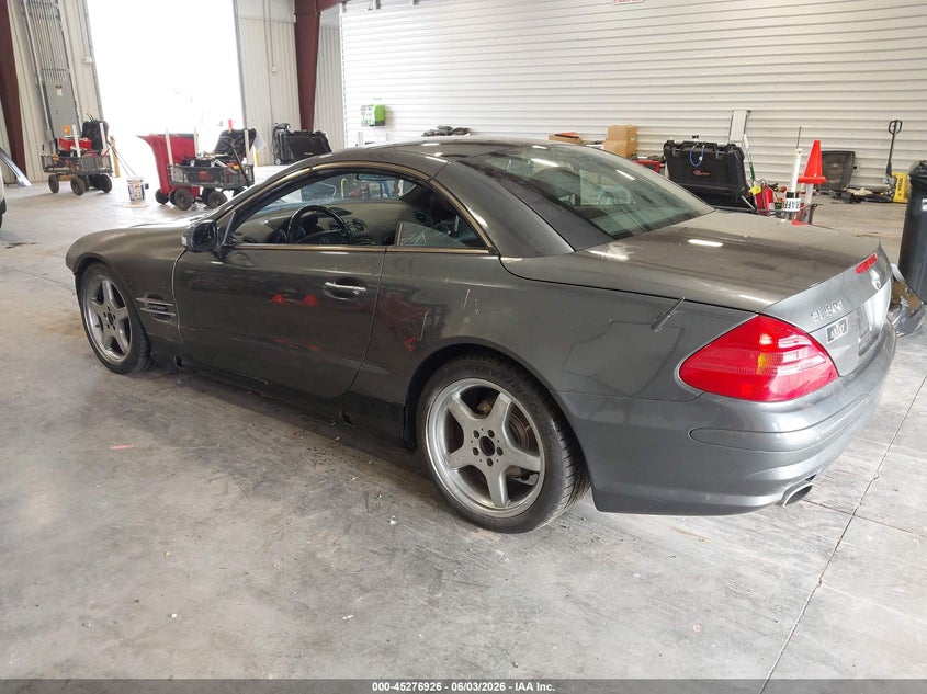 2003 Mercedes-benz Sl-class VIN WDBSK75F33F045104 IAAI salvage auction — FRONT END, Bill Of Sale (Colorado), sold $225 on 2026-07-22 (photo 3)