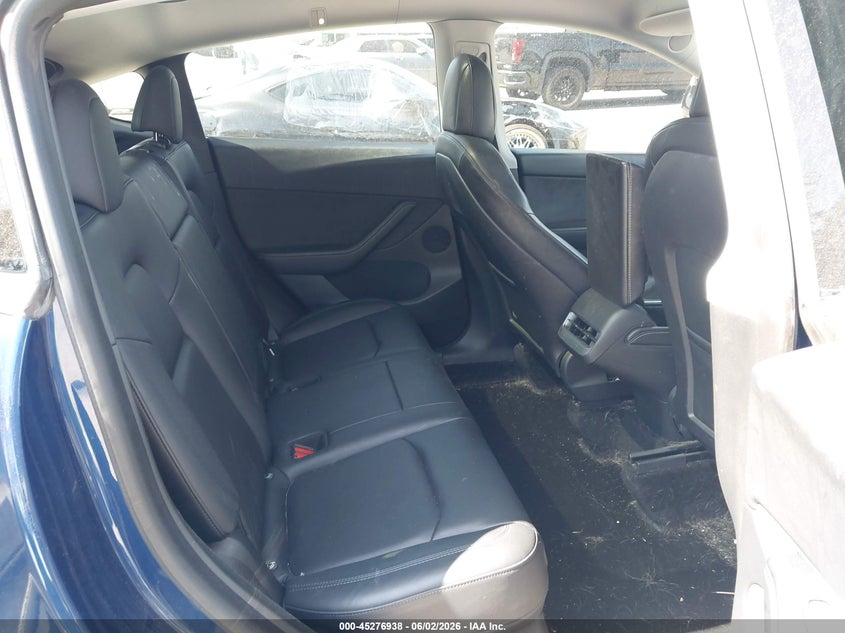2022 Tesla Model y VIN 7SAYGDEFXNF390202 IAAI salvage auction — FRONT END, Salvage Title, sold $11,125 on 2026-07-14 (photo 8)