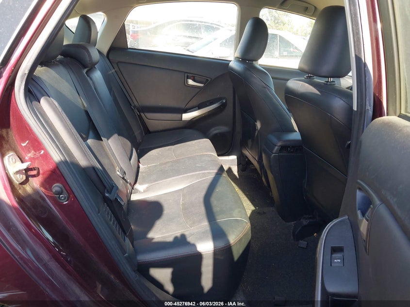 2013 Toyota Prius VIN JTDKN3DU1D5613245 IAAI salvage auction — FRONT END, Salvage Title, sold $1,400 on 2026-07-15 (photo 8)