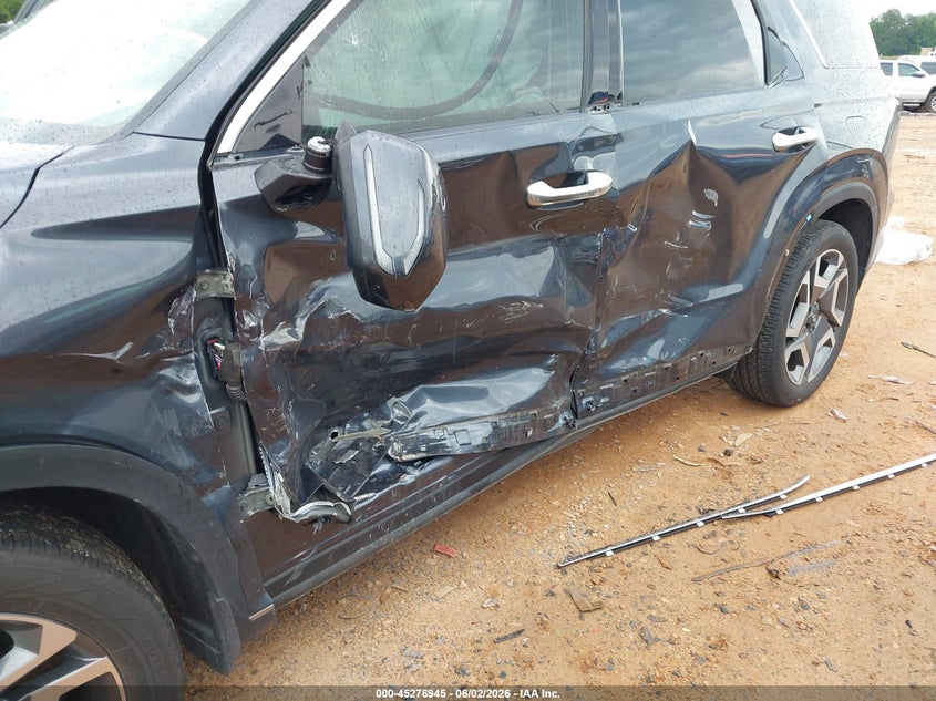 2025 Hyundai Palisade VIN KM8R4DGE7SU820958 IAAI salvage auction — LEFT SIDE, Salvage Title, sold $16,250 on 2026-07-27 (photo 6)
