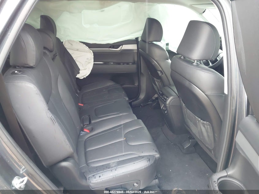 2025 Hyundai Palisade VIN KM8R4DGE7SU820958 IAAI salvage auction — LEFT SIDE, Salvage Title, sold $16,250 on 2026-07-27 (photo 8)