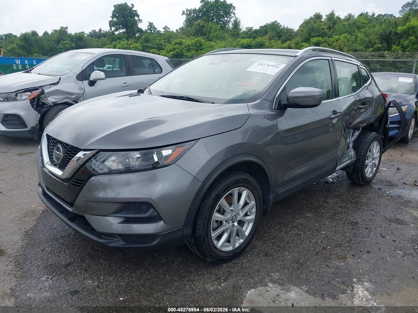 2020 Nissan Rogue VIN JN1BJ1CV3LW281010 IAAI salvage auction — SIDE, Salvage Title, sold $2,875 on 2026-07-21 (photo 2)