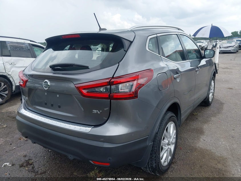 2020 Nissan Rogue VIN JN1BJ1CV3LW281010 IAAI salvage auction — SIDE, Salvage Title, sold $2,875 on 2026-07-21 (photo 4)