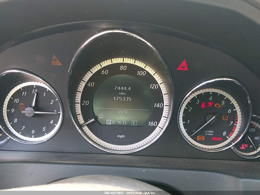 2011 Mercedes-benz E-class VIN WDDKJ5GB4BF064462 IAAI salvage auction — NORMAL WEAR, Original (Texas), sold $425 on 2026-07-29 (photo 7)