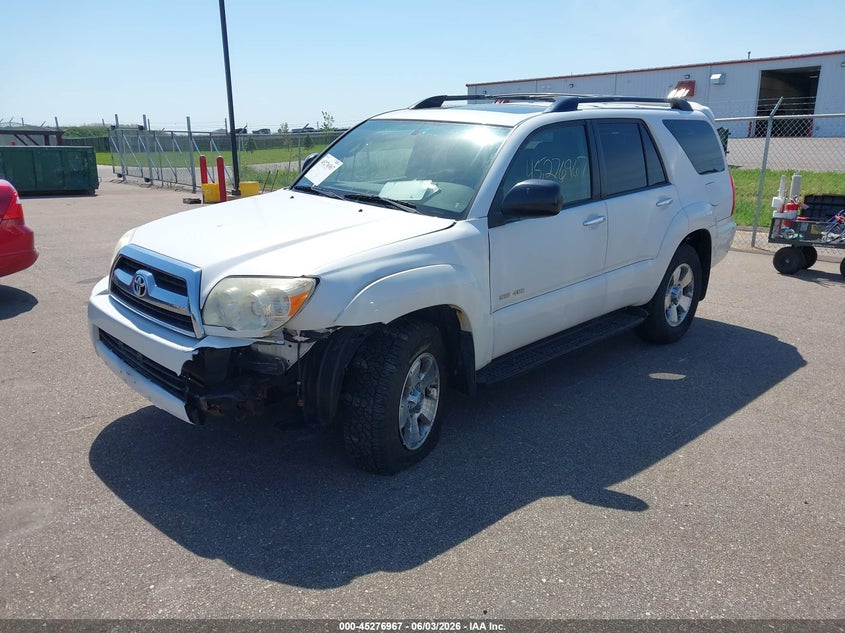 2008 Toyota 4runner VIN JTEBU14R98K028998 IAAI salvage auction — LEFT FRONT, Salvage (Minnesota), sold $75 on 2026-07-31 (photo 2)