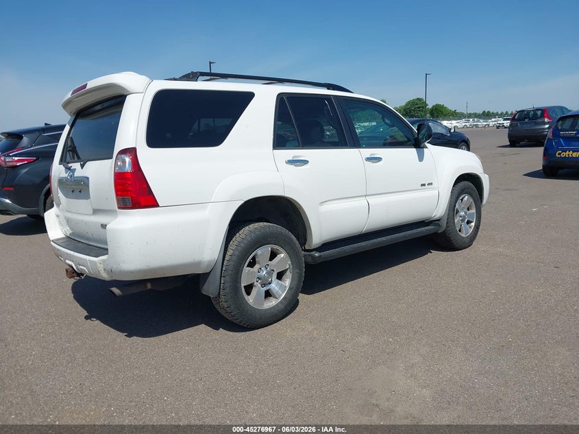 2008 Toyota 4runner VIN JTEBU14R98K028998 IAAI salvage auction — LEFT FRONT, Salvage (Minnesota), sold $75 on 2026-07-31 (photo 4)