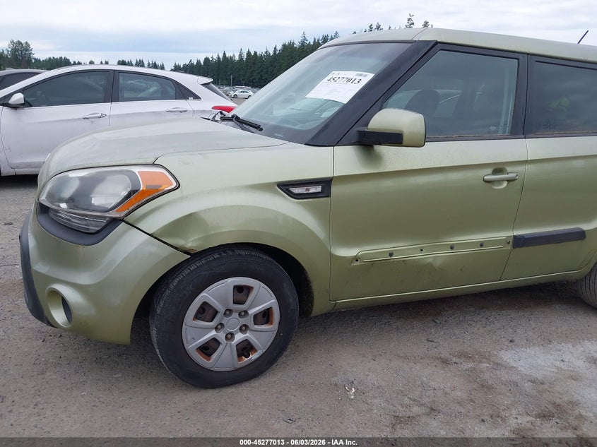 2012 Kia Soul VIN KNDJT2A52C7449158 IAAI salvage auction — NORMAL WEAR, Salvage Title, sold $325 on 2026-07-22 (photo 6)