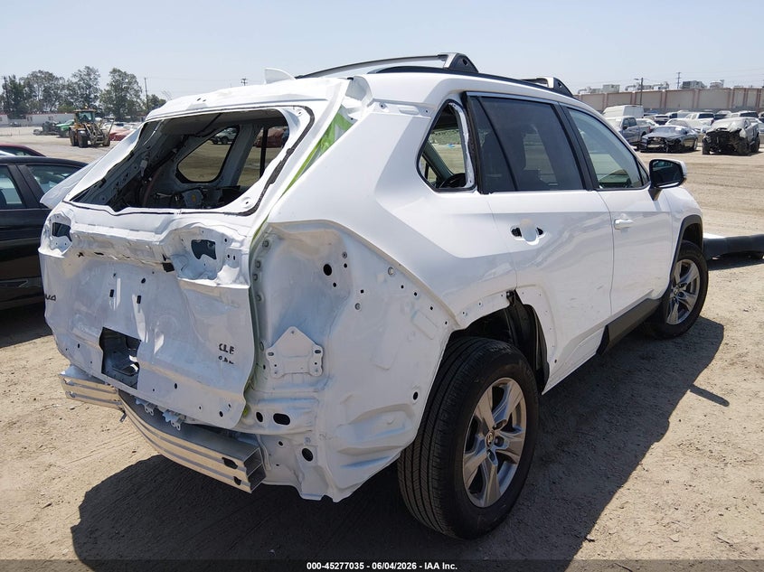2025 Toyota Rav 4 VIN 2T3P1RFVXSW621571 IAAI salvage auction — REAR END, Salvage (California), sold $14,975 on 2026-07-29 (photo 4)